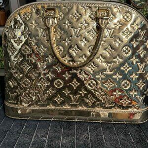 Louis Vuitton Gold Gm Miroir Alma